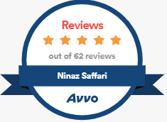 Reviews 5 Stars out of 62 reviews AVVO - Ninaz Saffari, Criminal Defense Attorney